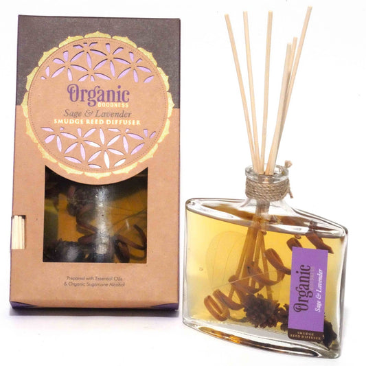 Organic Diffuser - Sage & Lavender - Spiral Circle