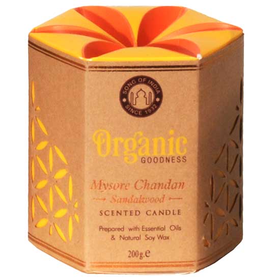 Organic Goodness Candle | Sandalwood - Spiral Circle