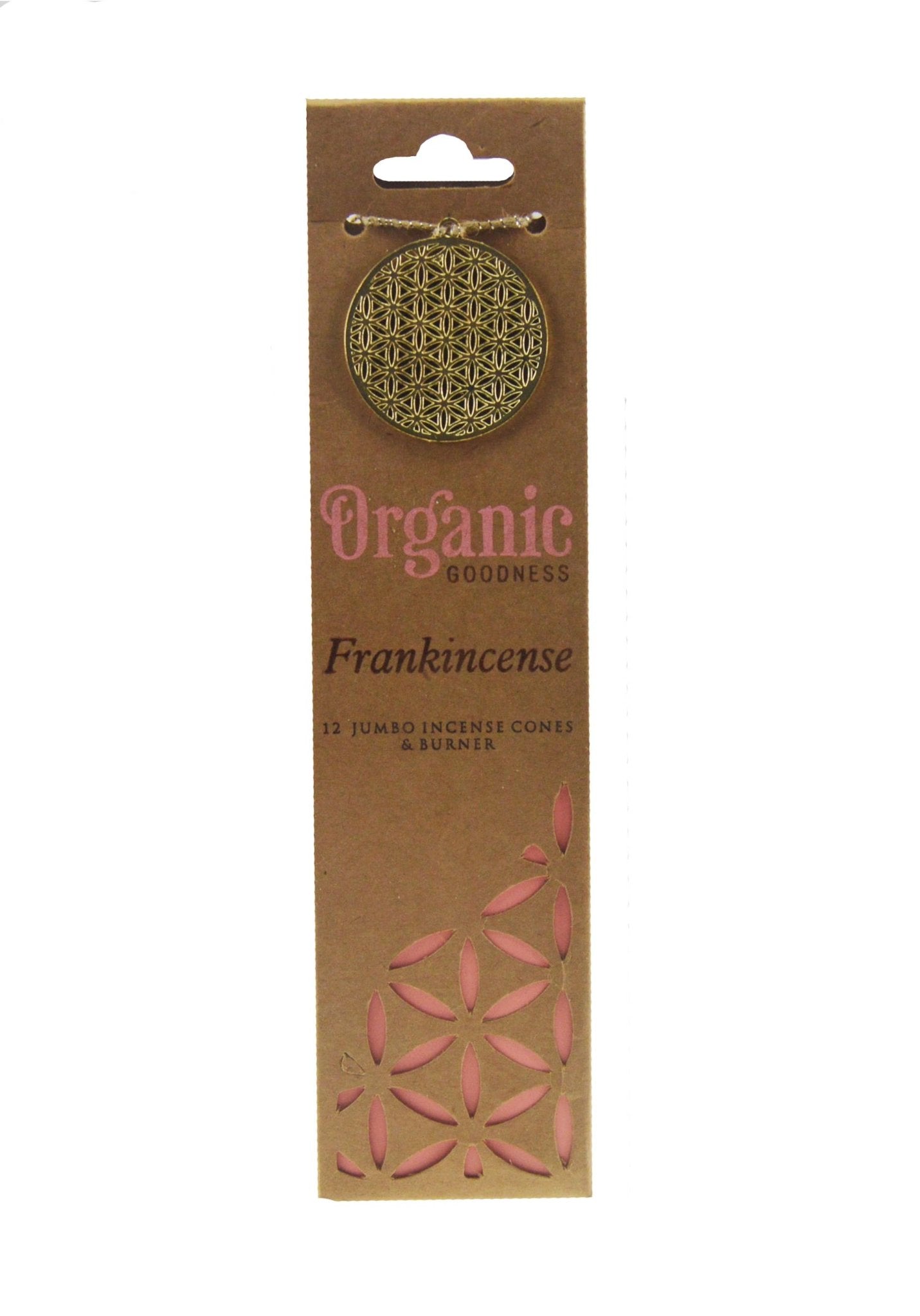 Organic Goodness Incense Cones - Frankincense - Spiral Circle