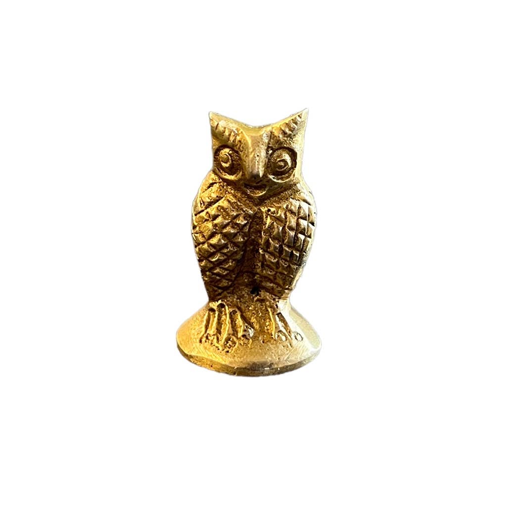 Owl Figurine - Great Gift! - Spiral Circle