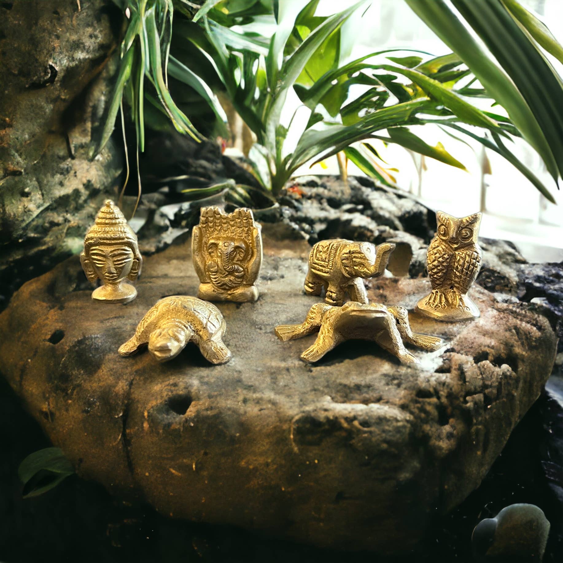 Owl Figurine - Great Gift! - Spiral Circle