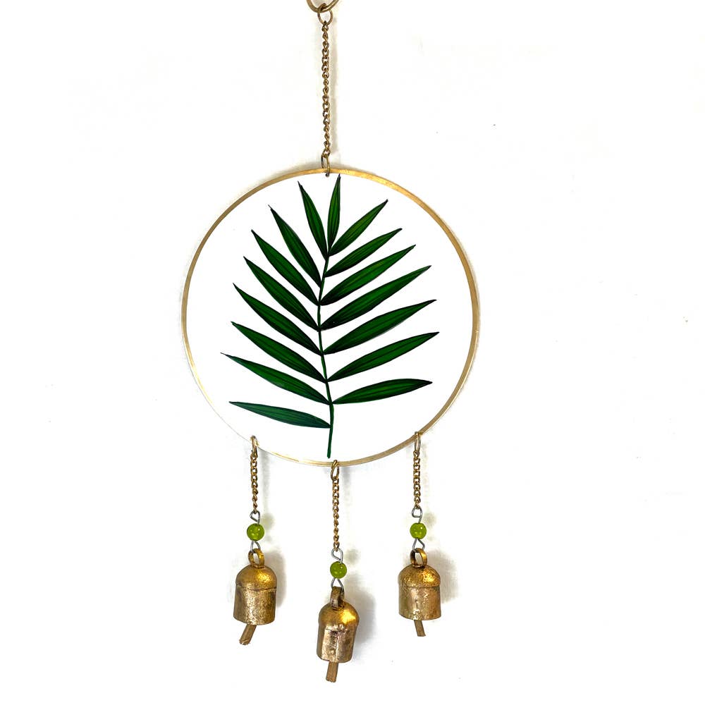 Palm Leaf Chime - Spiral Circle