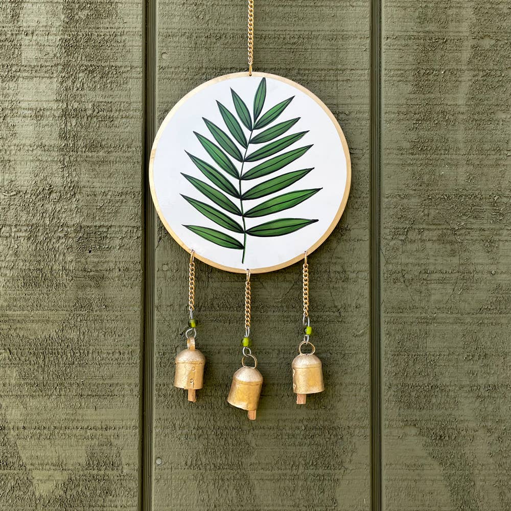 Palm Leaf Chime - Spiral Circle