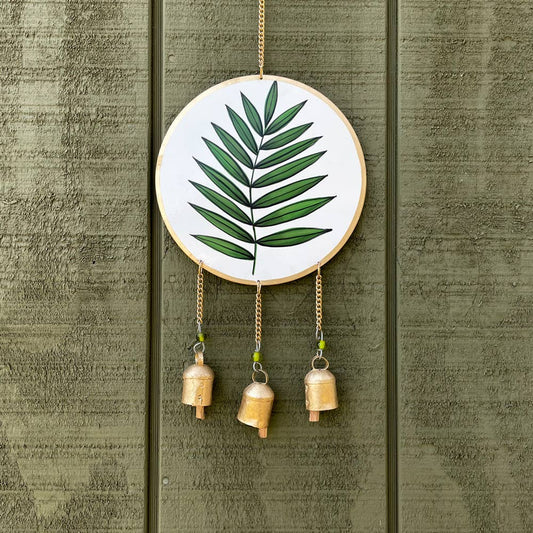 Palm Leaf Chime - Spiral Circle