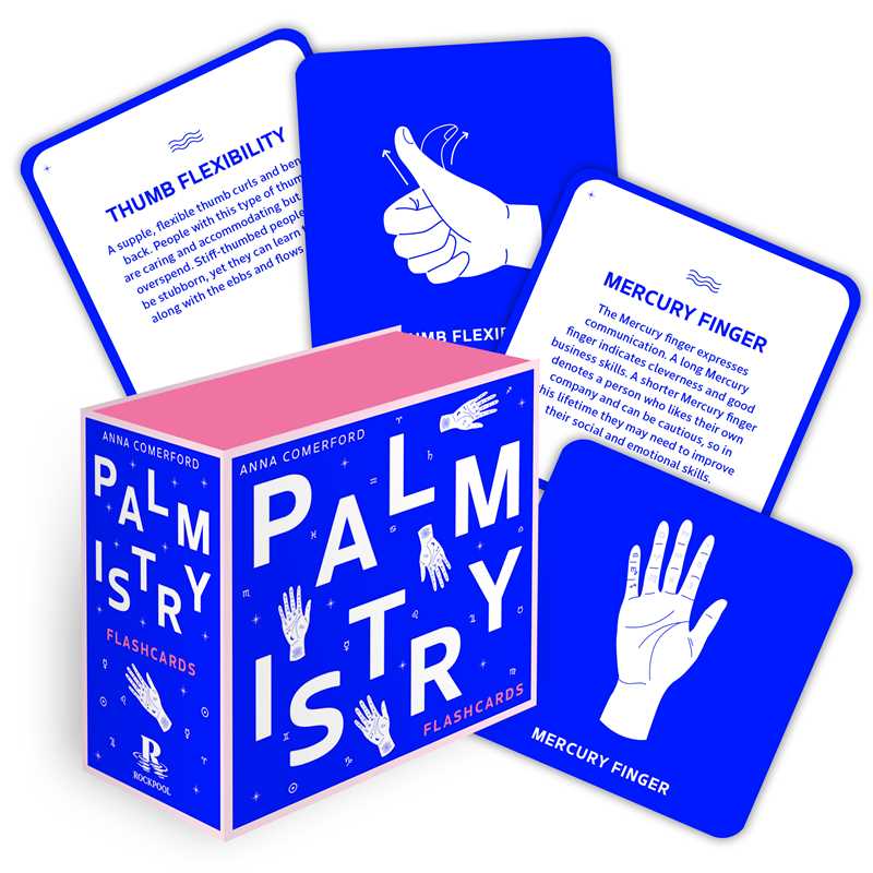 Palmistry Flashcards by Anna Comerford - Spiral Circle