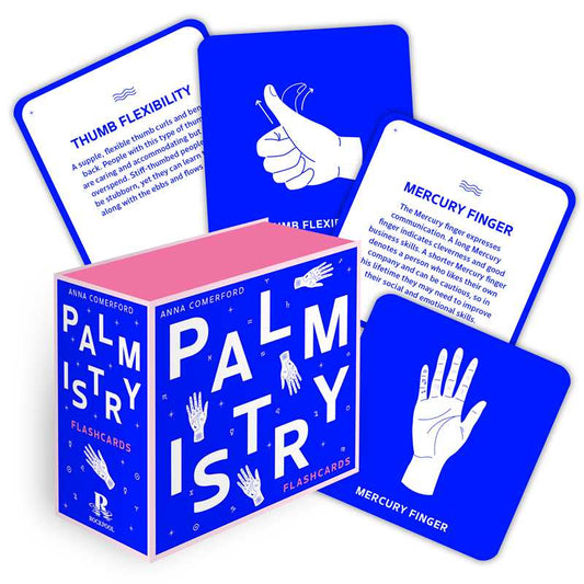 Palmistry Flashcards by Anna Comerford - Spiral Circle