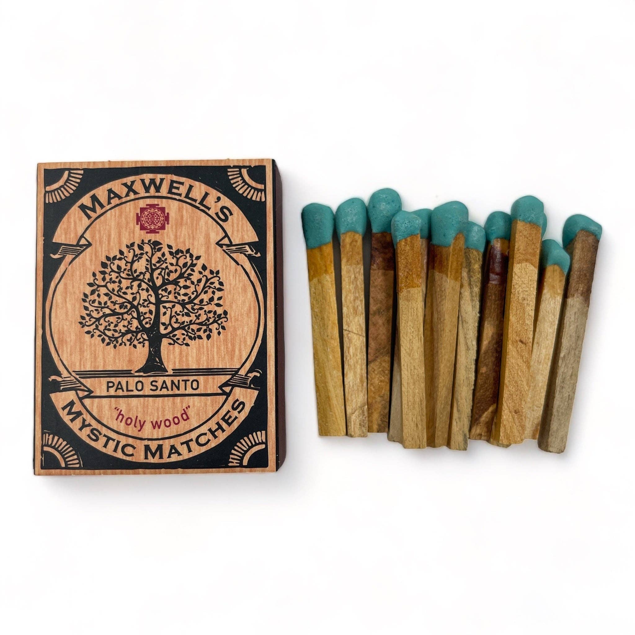 Palo Santo Matches - Spiral Circle