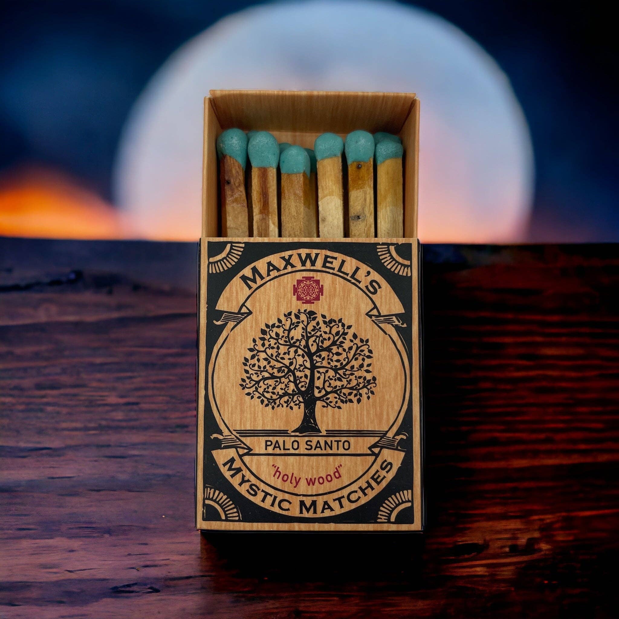 Palo Santo Matches - Spiral Circle