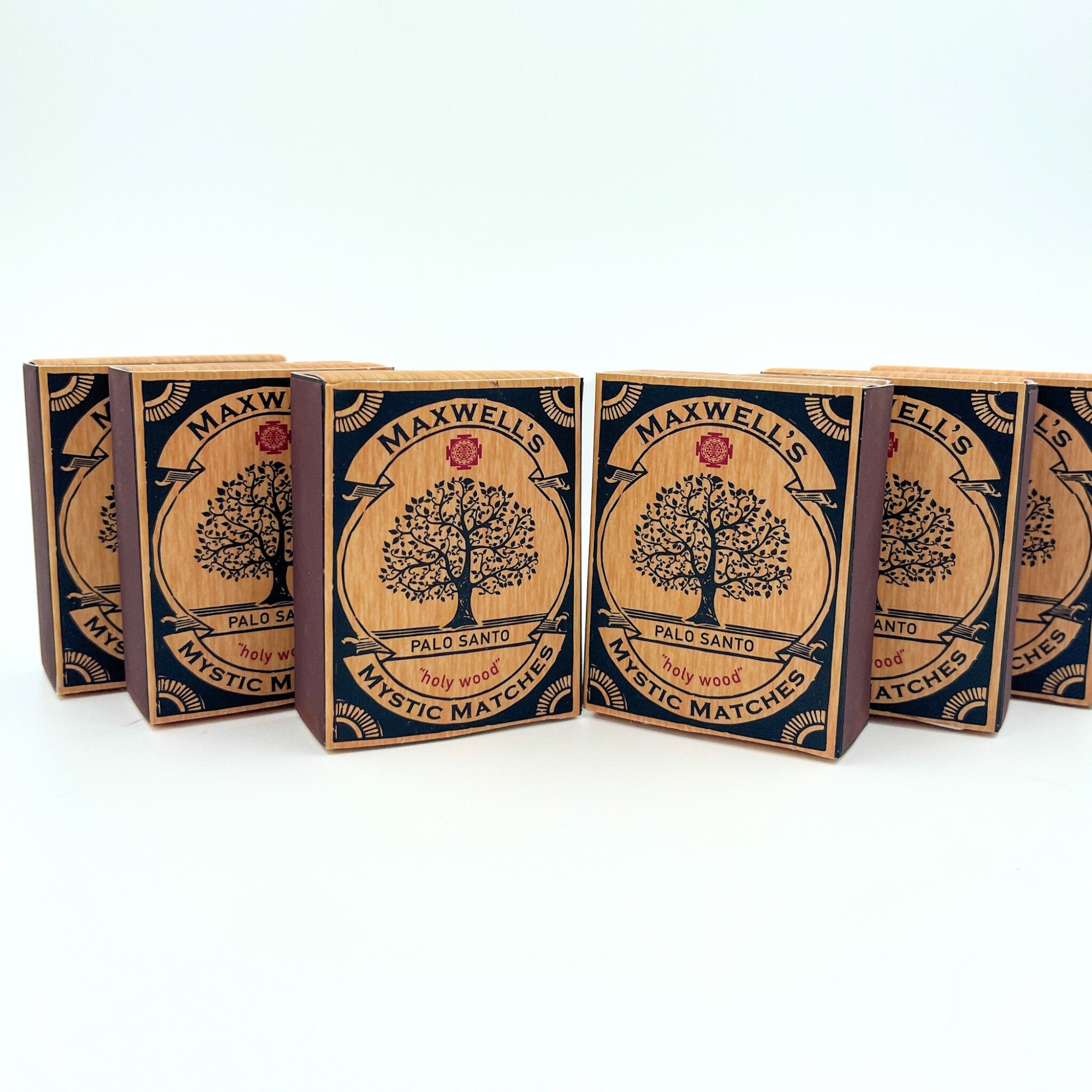 Palo Santo Matches - Spiral Circle