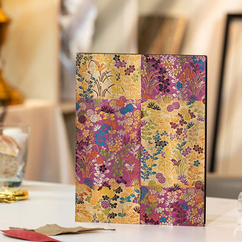 Paperblanks 2026 Kara - ori Pink Maxi Vertical HC 12M Plnr - Spiral Circle