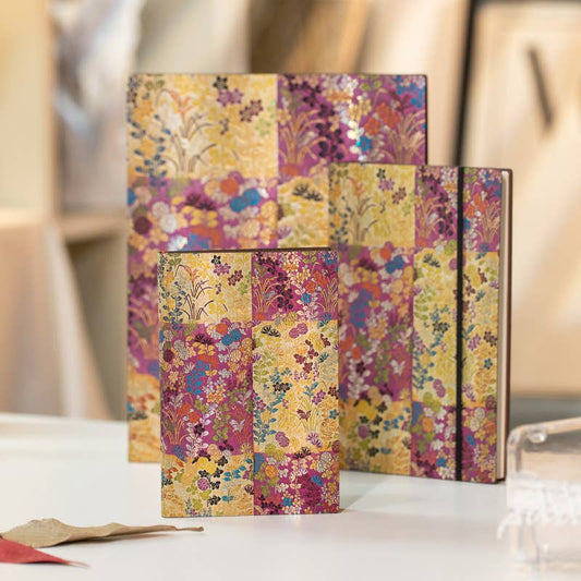 Paperblanks 2026 Kara - ori Pink Maxi Vertical HC 12M Plnr - Spiral Circle