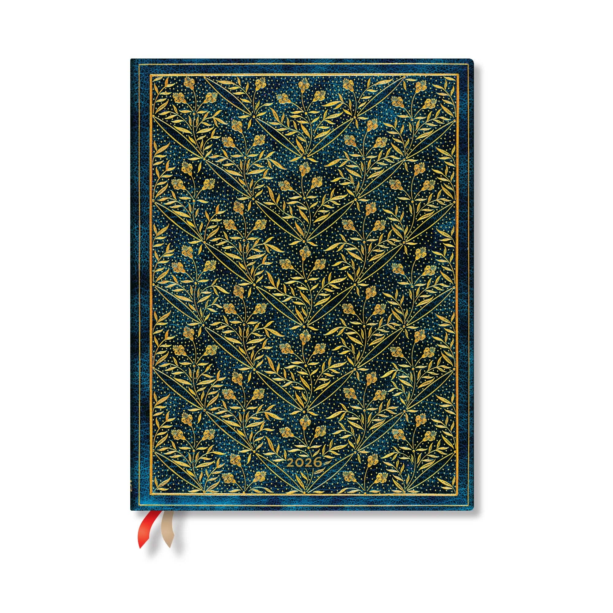 Paperblanks 2026 Wildflower Song Ultra Vertical HC 12M Plnr - Spiral Circle