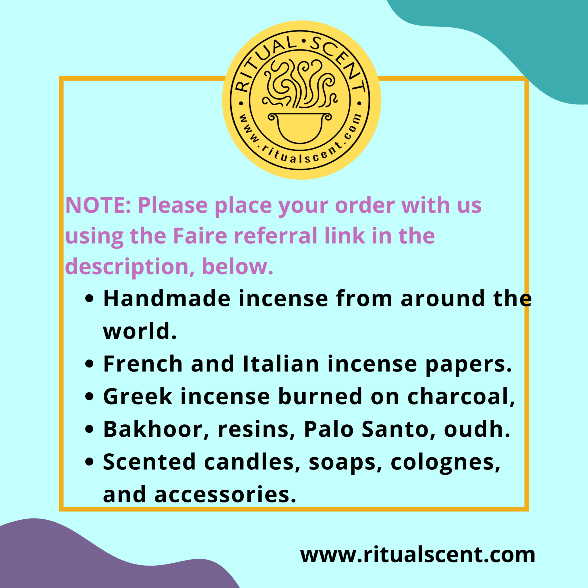 Papier d'Armenie "Tradition" French Incense Paper Booklet - Spiral Circle