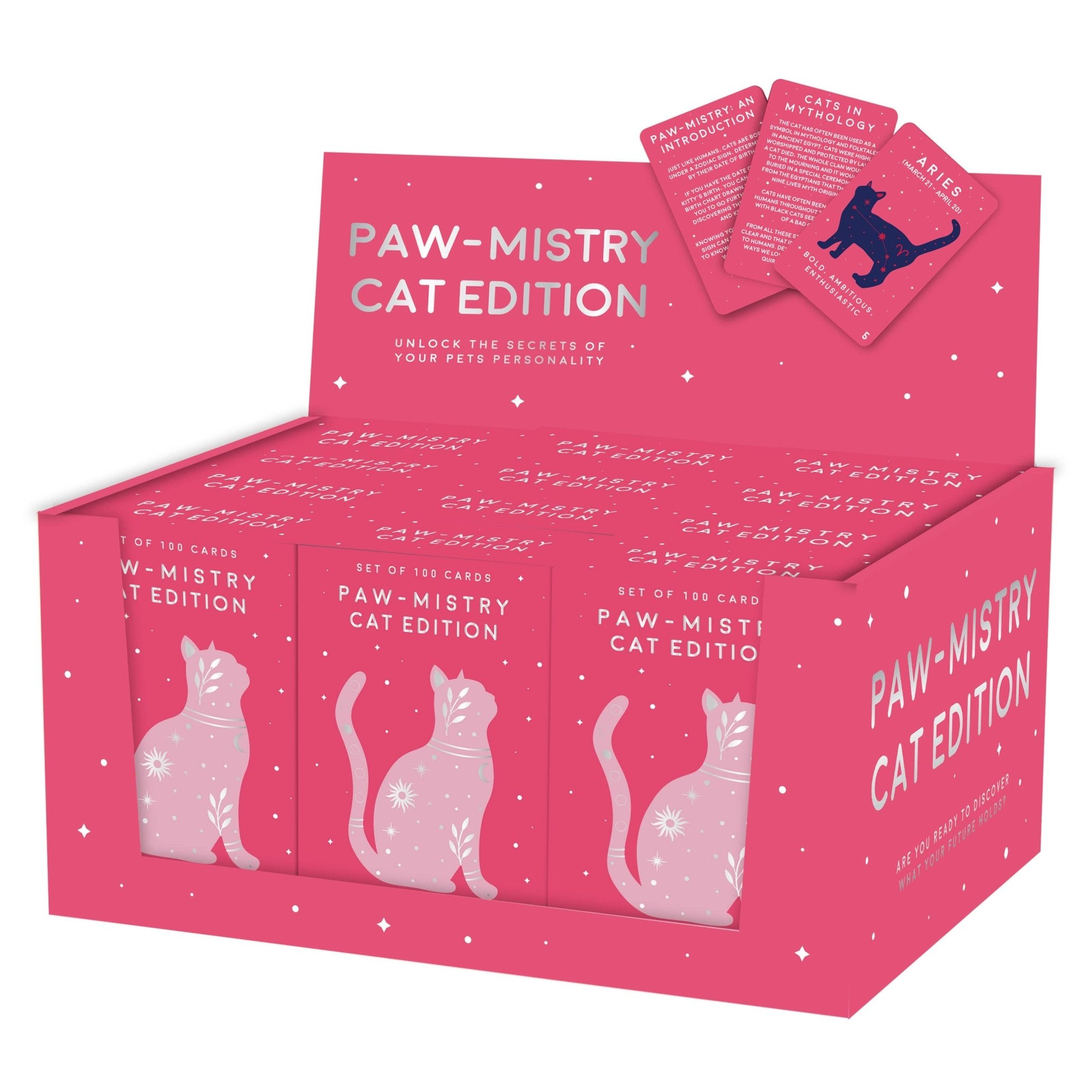 Paw - Mistry Cards: Cat Edition - Spiral Circle