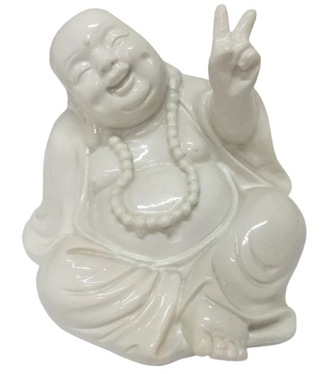 Peace Buddha - Resin - Spiral Circle