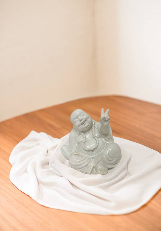 Peace Buddha - Resin - Spiral Circle