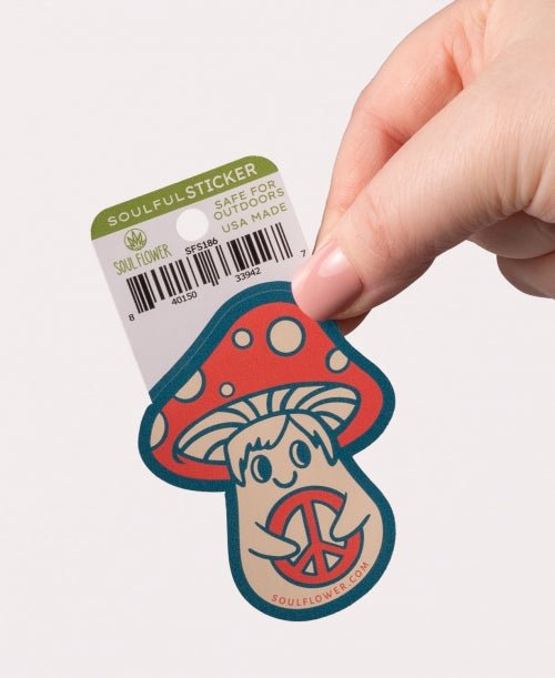 Peaceful Protest Stickers - Spiral Circle