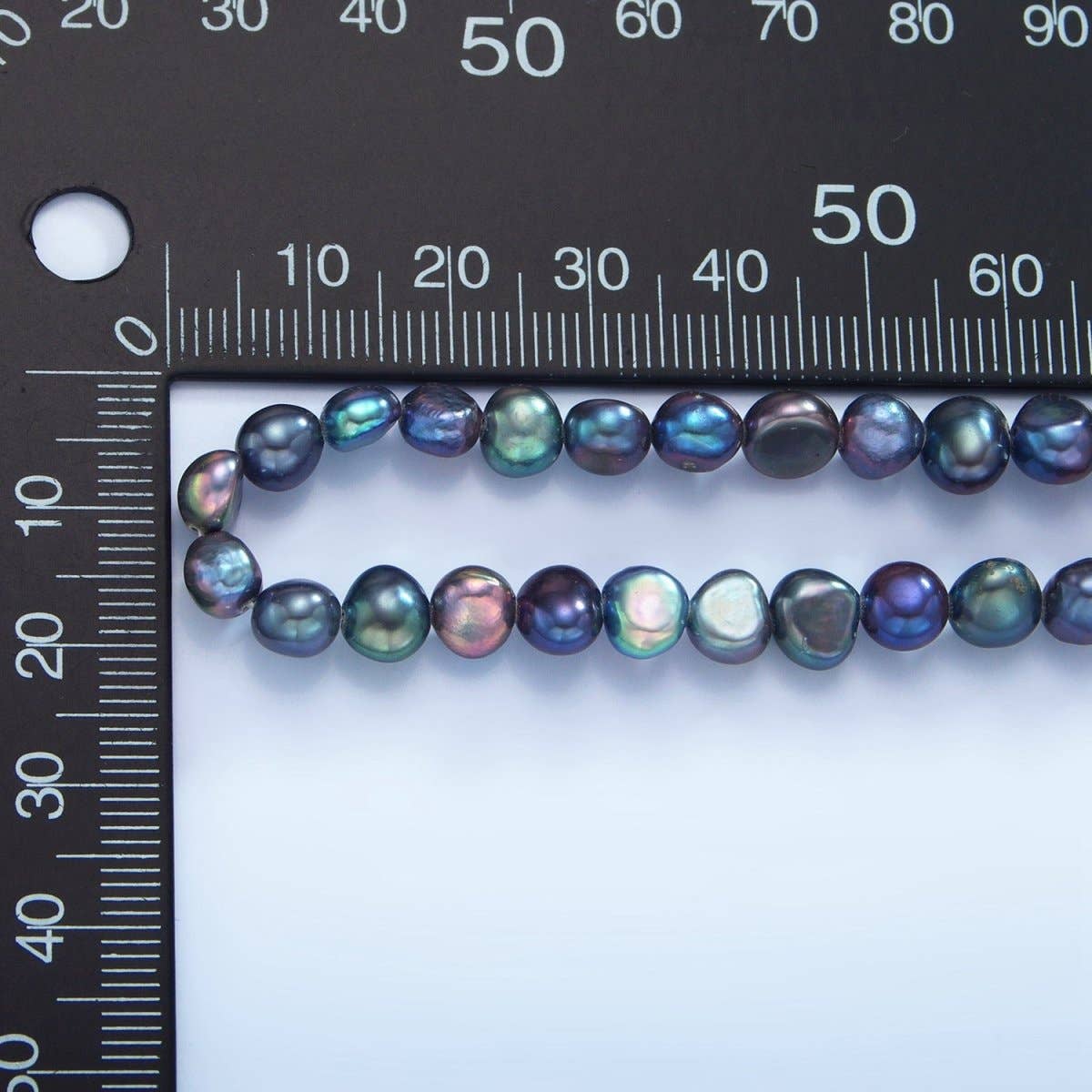 Peacock Freshwater Pearl Necklace | 24K Gold Plated - Spiral Circle