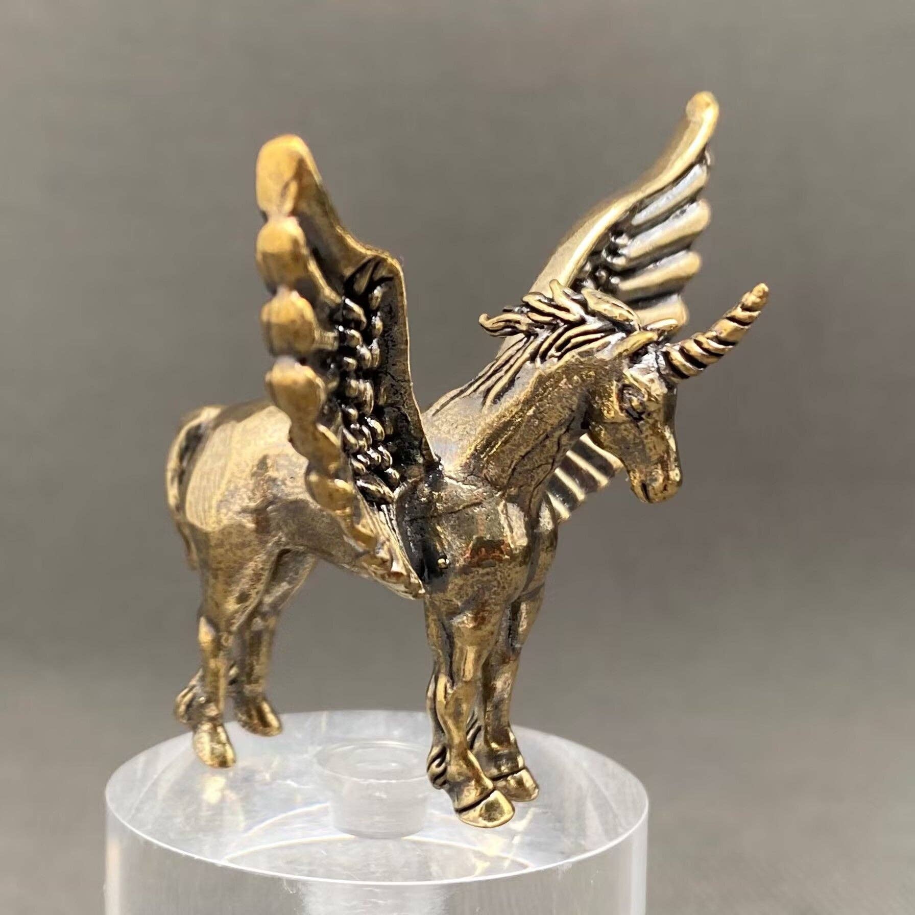 Pegasus | Brass Figurine - Spiral Circle