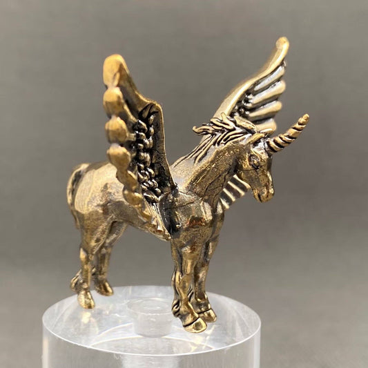 Pegasus | Brass Figurine - Spiral Circle