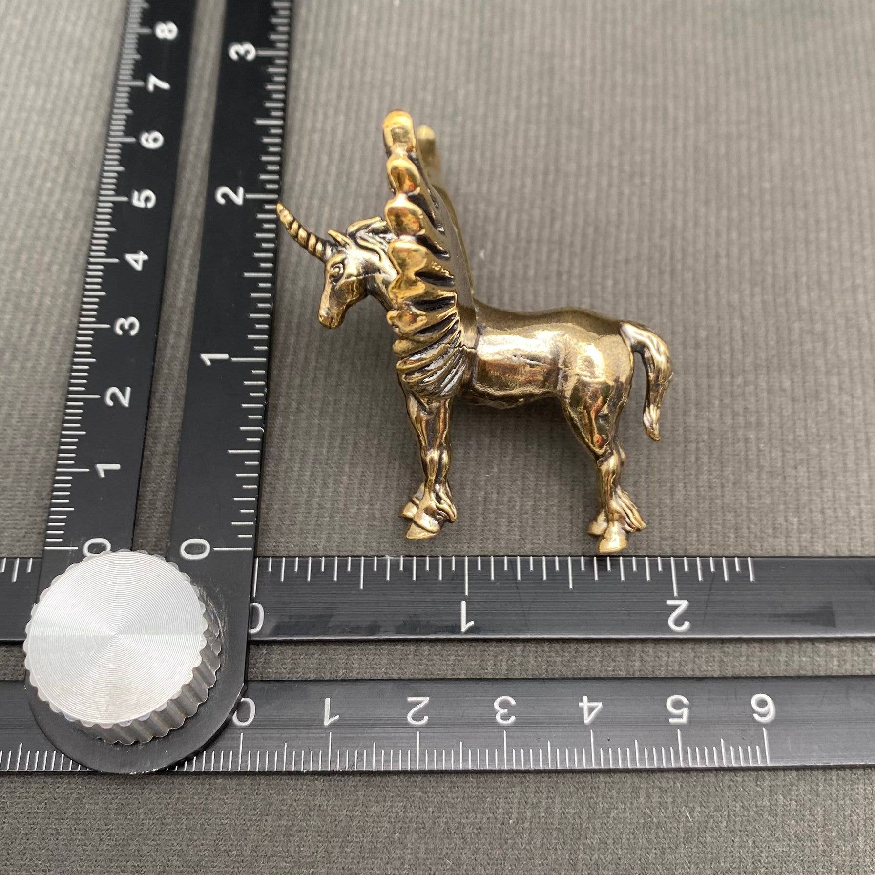 Pegasus | Brass Figurine - Spiral Circle