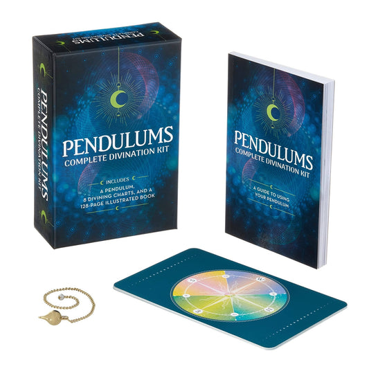 Pendulum Complete Divination Kit - Spiral Circle