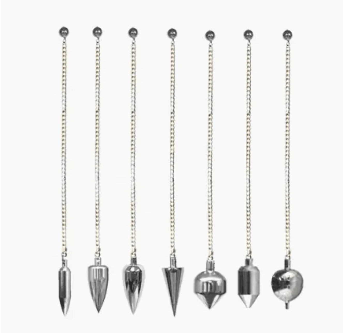 Pendulum | Silver | 3 - 4 cm | O - Spiral Circle