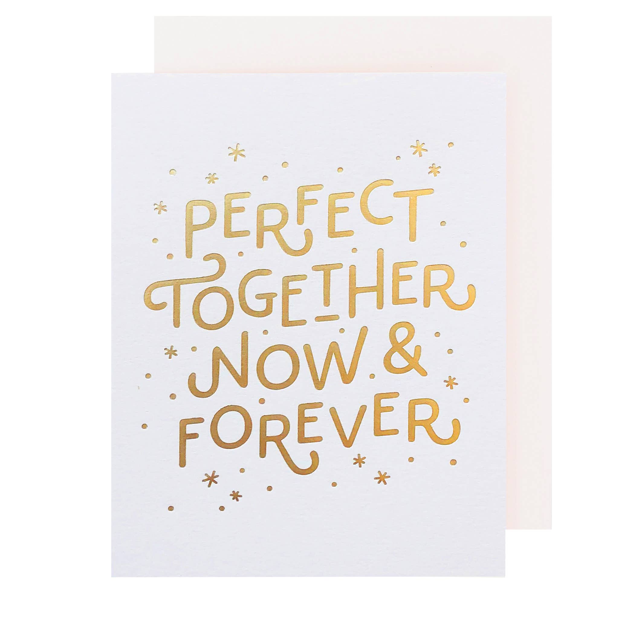 Perfect Forever Wedding Card - Spiral Circle