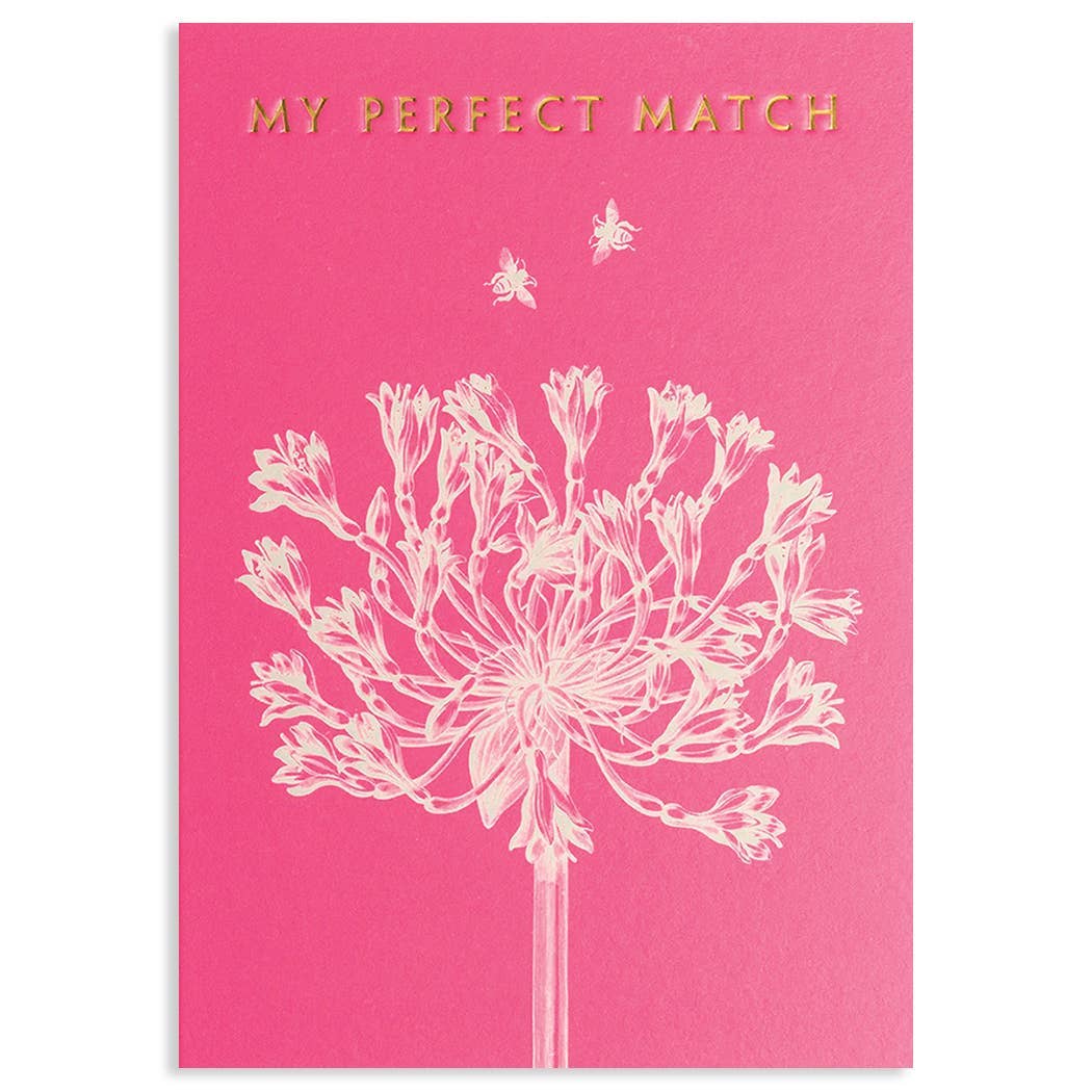 PERFECT MATCH LOVE CARD - Spiral Circle