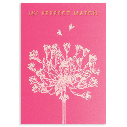 PERFECT MATCH LOVE CARD - Spiral Circle