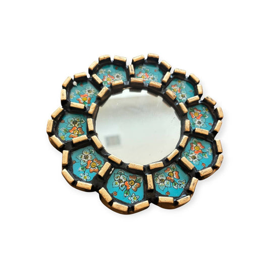 Peruvian Mirror | Handmade - Spiral Circle
