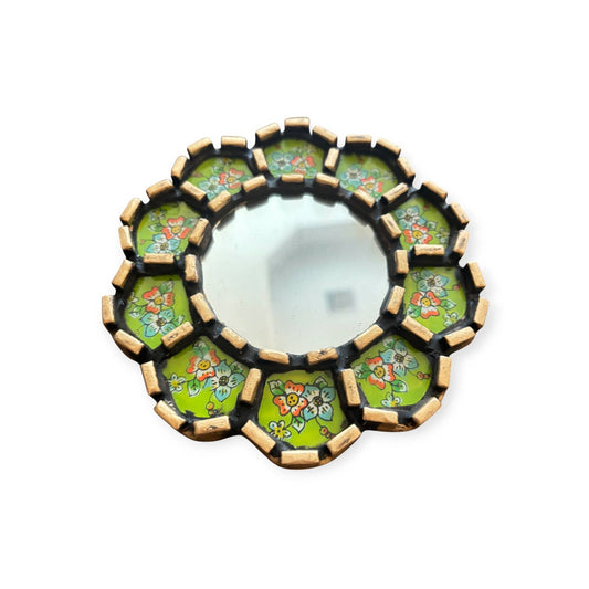 Peruvian Mirror | Handmade - Spiral Circle