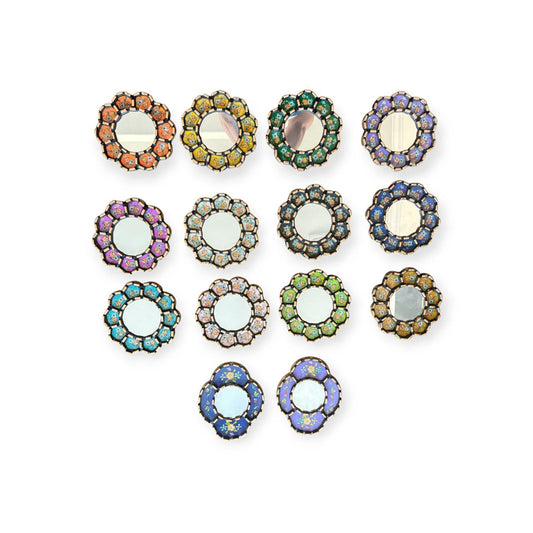 Peruvian Mirror | Handmade - Spiral Circle