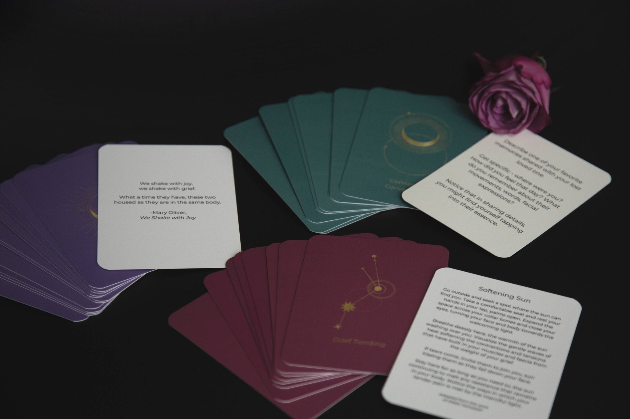 Planet Grief Deck Bereavement Resource - Spiral Circle