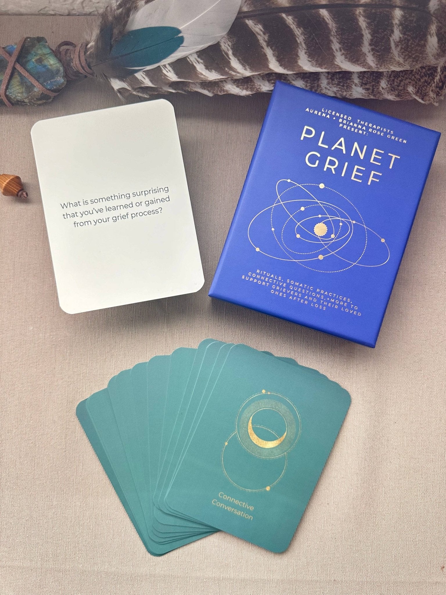 Planet Grief Deck Bereavement Resource - Spiral Circle