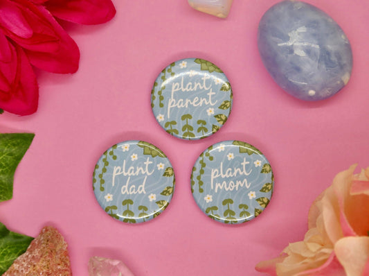 Plant Parent Pin - Spiral Circle