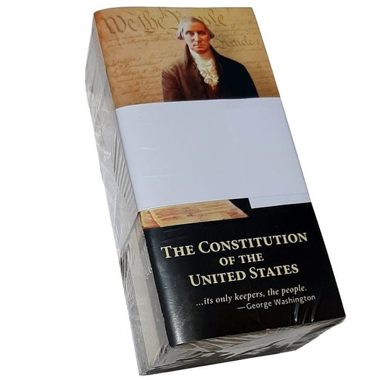 Pocket Constitution (25 Pack): U.S. Constitution with Index & Declaration of Independence - Spiral Circle