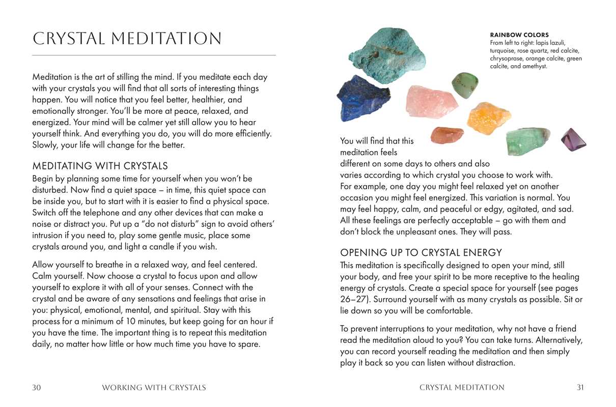 Pocket Crystal Healer - Spiral Circle