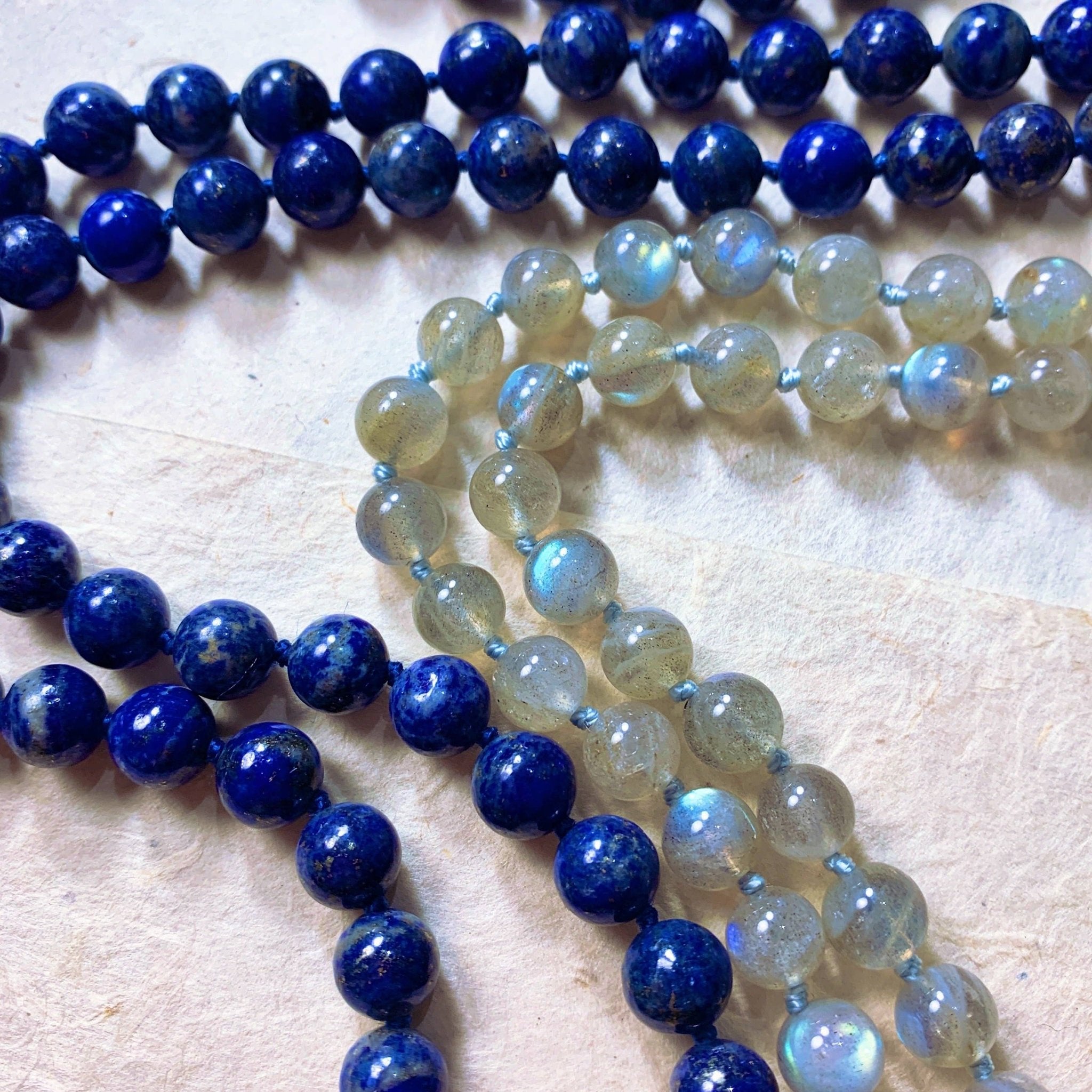 Power Crystal Necklace - Spiral Circle