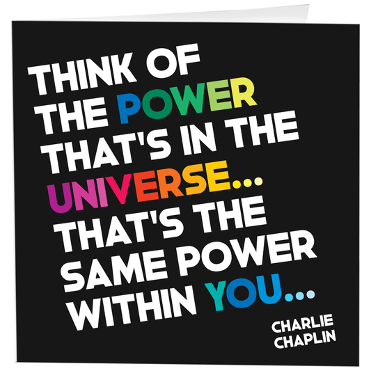 Power Of The Universe (Charlie Chaplin) - Spiral Circle