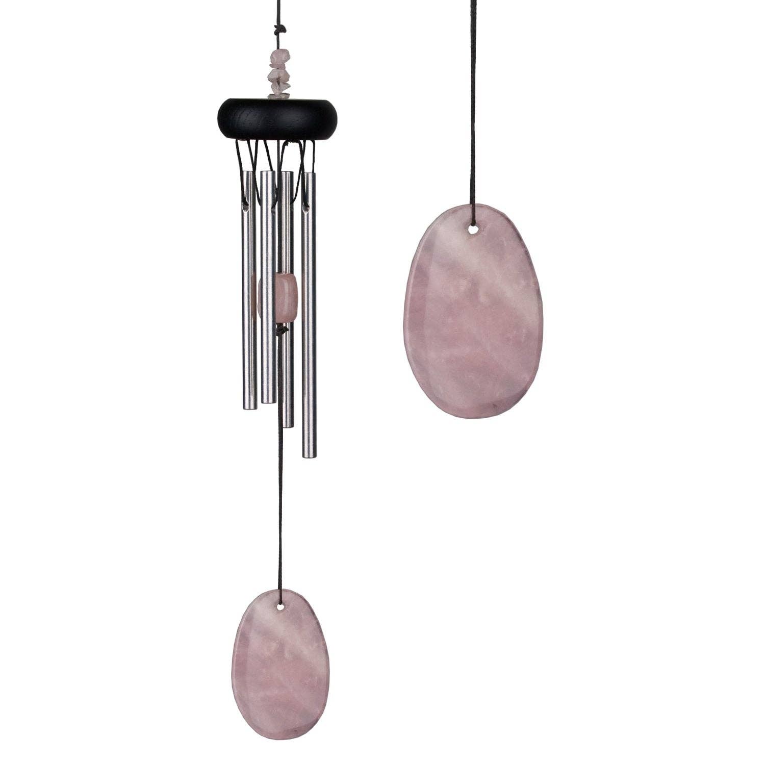 Precious Stones Chime™ - Rose Quartz - Spiral Circle