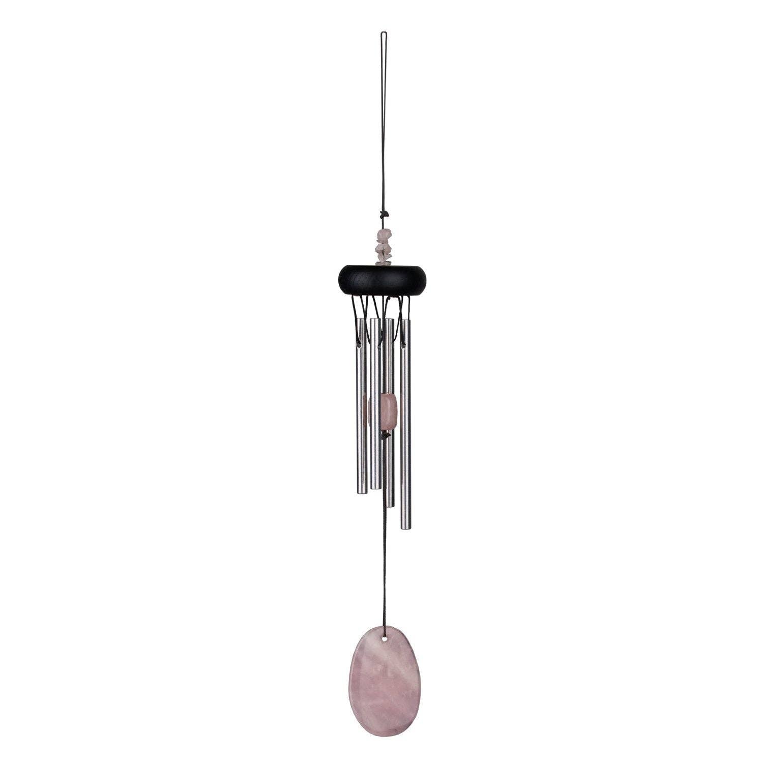 Precious Stones Chime™ - Rose Quartz - Spiral Circle