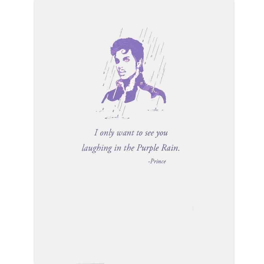 Prince Card - Spiral Circle