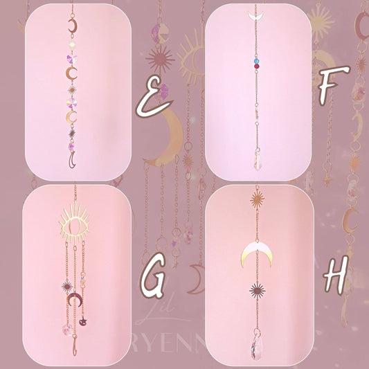 Prism Suncatcher - Spiral Circle