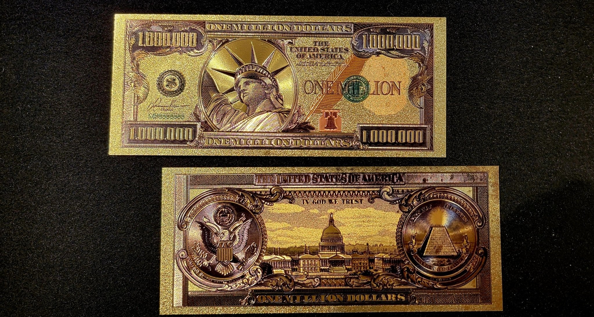 Prosperity Money | Metallic Foil - Spiral Circle