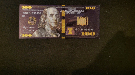 Prosperity Money | Metallic Foil - Spiral Circle