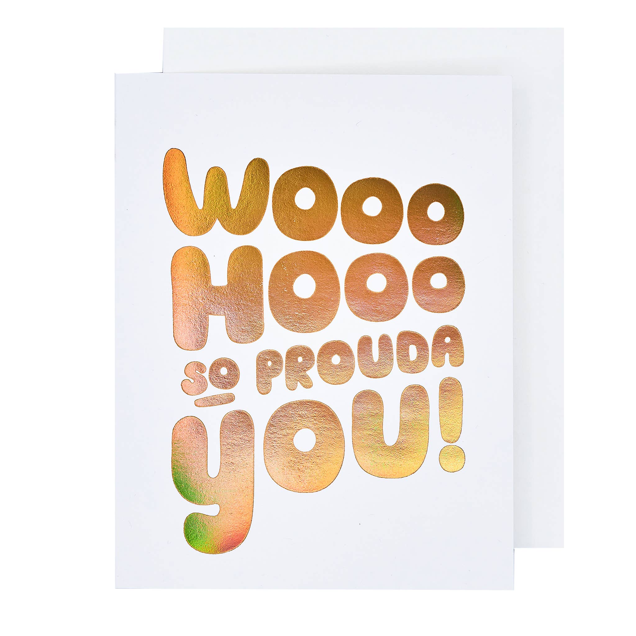 Prouda You Congrats Card - Spiral Circle