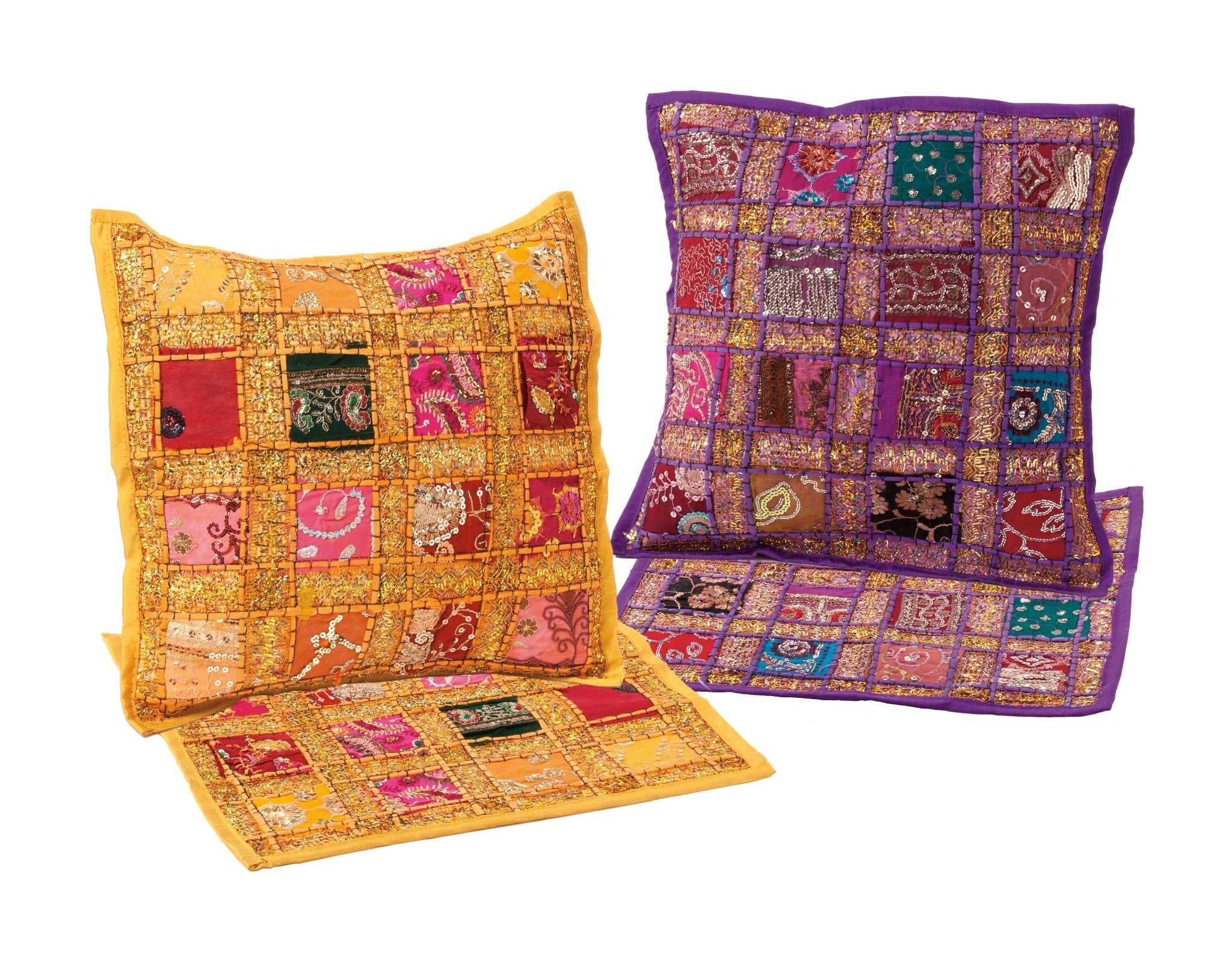 Purple Pillowcase - Spiral Circle