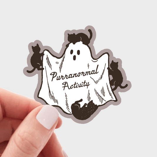 Purranormal Activity Sticker - Spiral Circle