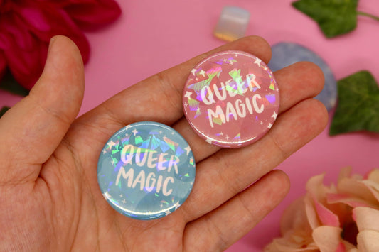 Queer Magic Pins (Assorted) - Spiral Circle